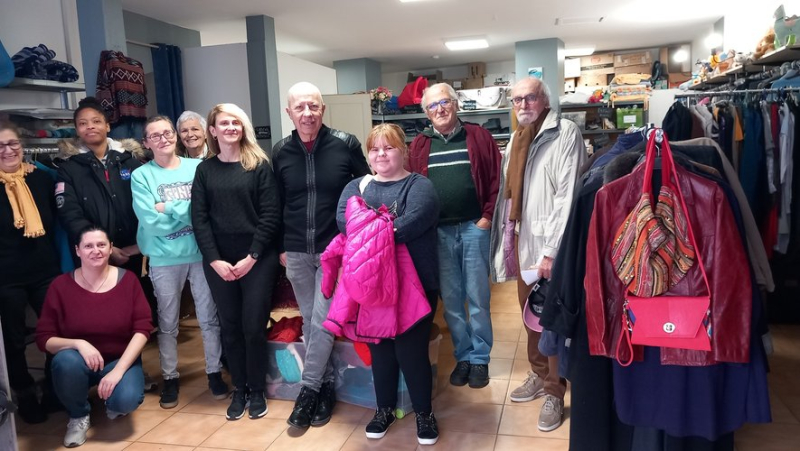 The solidarity changing room of the Saint-Vincent-de-Paul association has been completely redeveloped in Béziers