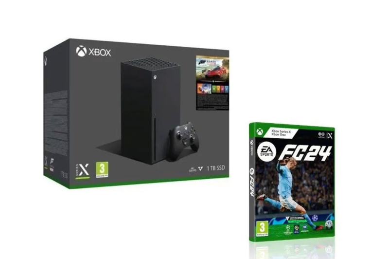 Xbox Series X: EA Sports FC 24 and Forza Horizon 5 offered in this pack on CDiscount