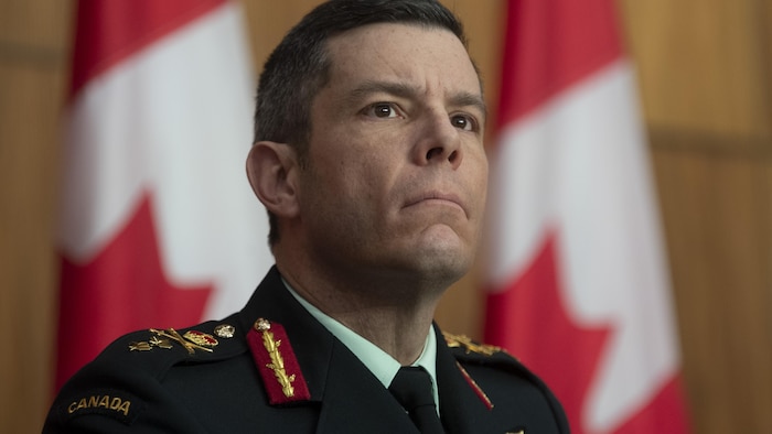 Major-General Dany Fortin left the army after an amicable settlement