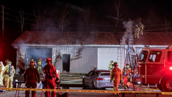 Fatal fire in a L&eac;vis garage