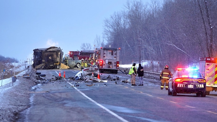 Major accident in Bécancour: five injured, three seriously