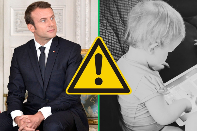 How Emmanuel Macron wants to regulate the use of screens for young people