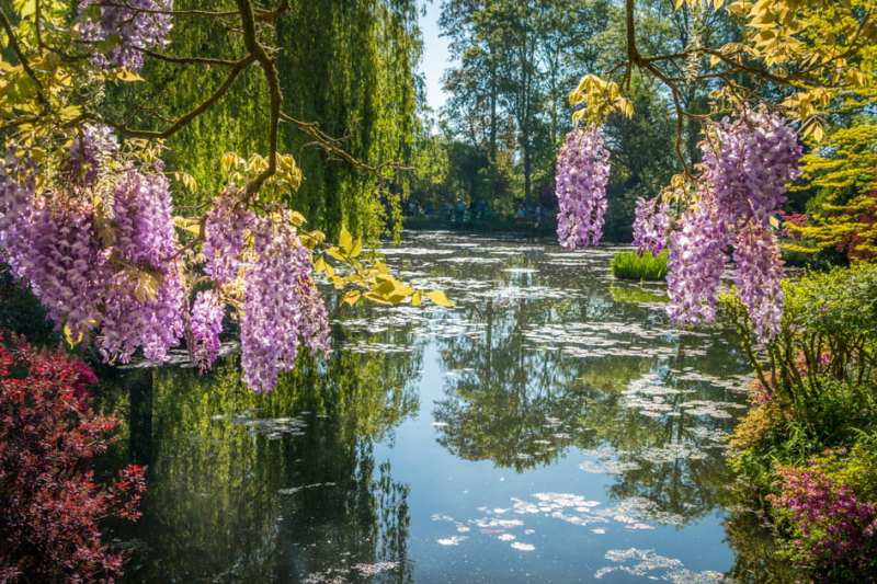 The gardens of Giverny, Eure