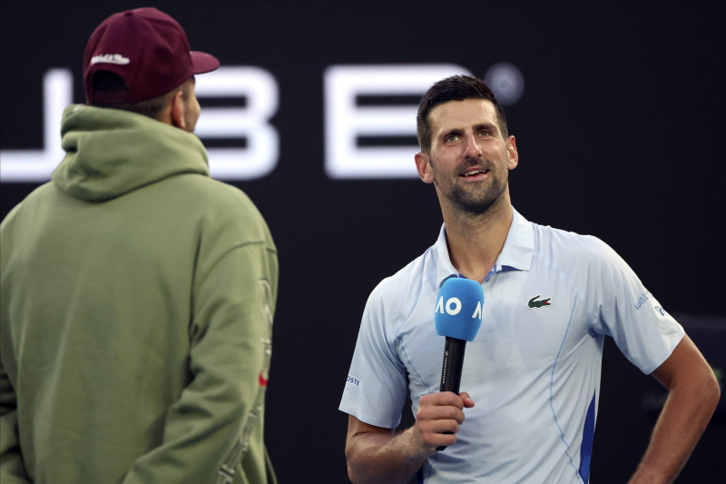 “Do the pig hanging in the tree…”, Djokovic’s funny exchange with Kyrgios at the Australian Open