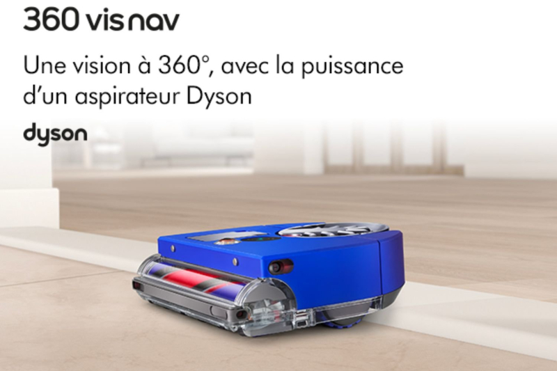 Dyson presents its new robot vacuum cleaner: the new Dyson 360 Vis s Nav™ (-€300)