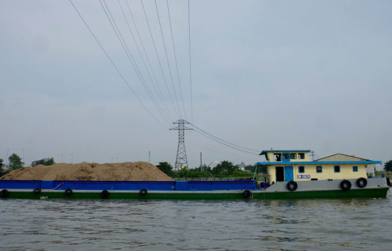 Overexploitation of sand resources in the Mekong Delta risks making it disappear