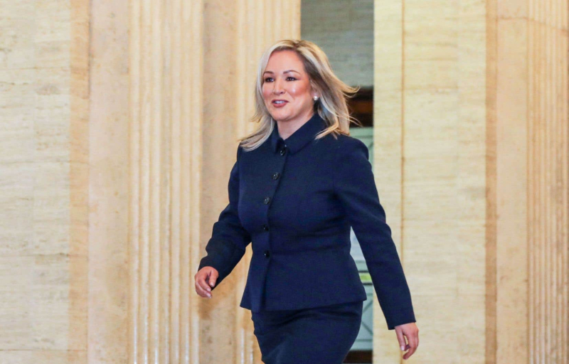 Pro-unification Michelle O’Neill becomes Northern Ireland prime minister