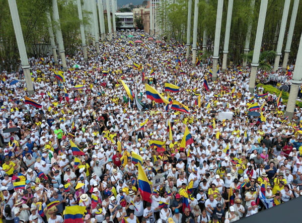 In Colombia, an unprecedented demonstration against President Petro