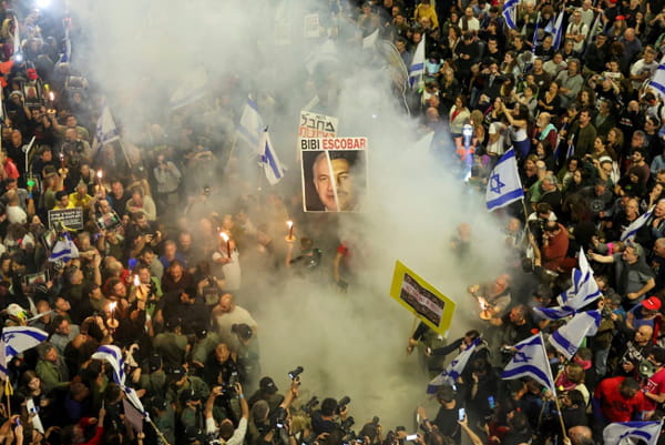 Large anti-Netanyahu mobilization in Israel after six months of war