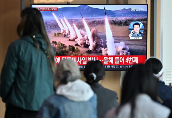 North Korea fires salvo of short-range ballistic missiles, Seoul says