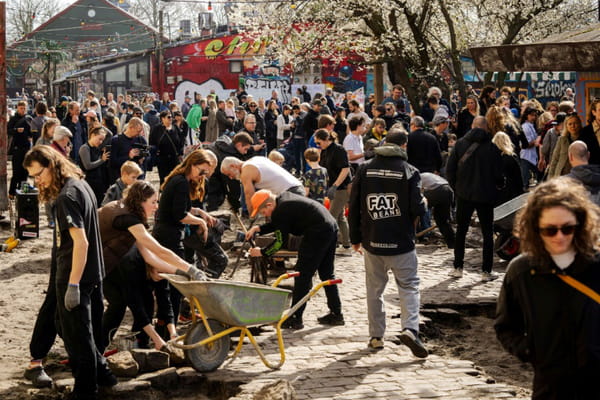 In Denmark, cannabis stalls have disappeared from the libertarian enclave of Christiania