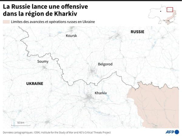Ukraine: Moscow claims to be gaining ground in the Kharkiv region