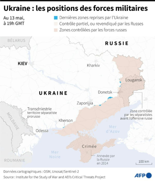 Ukraine: Blinken reassures kyiv about military aid, Moscow says "advance" in the northeast