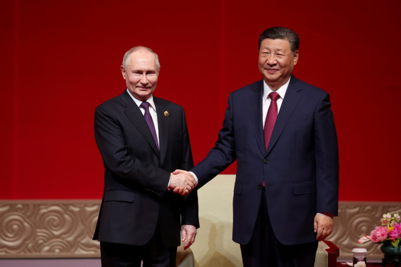 The Beijing-Moscow axis, a factor of 'stability' and 'peace' according to Xi and Putin