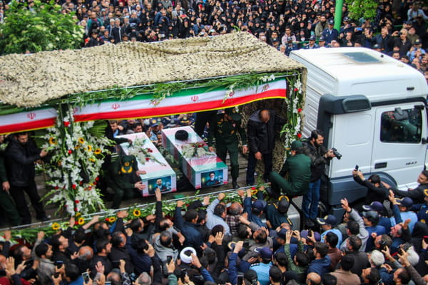 Iran pays tribute to its president killed in helicopter crash