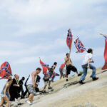 Stone Mountain, the geological wonder of Georgia that has become a mecca for supremacists