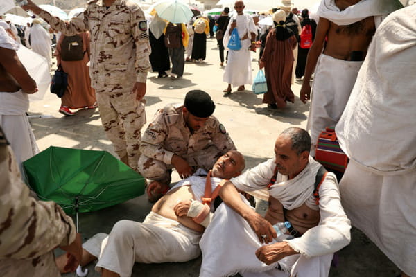 Last major stage of the pilgrimage to Mecca, on the first day of Eid