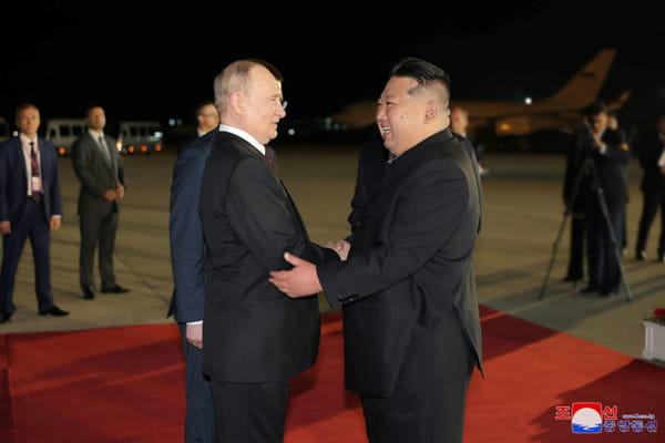 Mutual defense agreement between Moscow and North Korea, which supports Russia over Ukraine