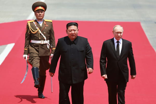 Mutual defense agreement between Moscow and North Korea, which supports Russia over Ukraine