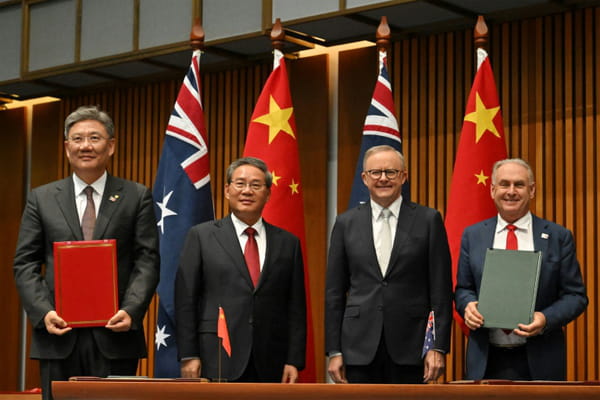 China-Australia relations &#39;on track,&#39; says Chinese premier