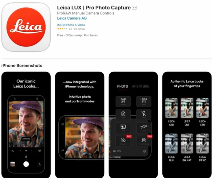 How the lenses of the photo specialist Leica are coming... to iPhone!