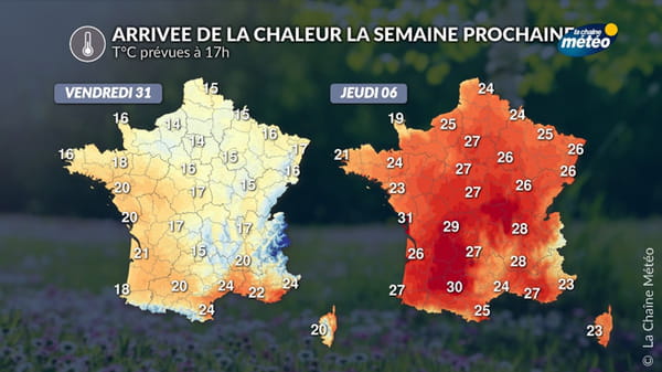 The sun and the heat finally return to France on this date!