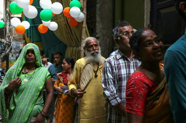 Last day of general elections in sweltering India