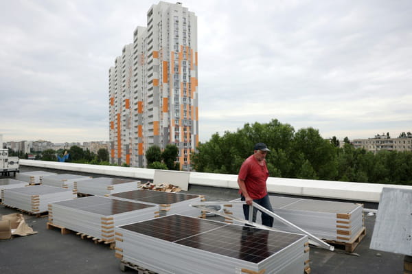 The boom in solar panels in a Ukraine ravaged by Russian strikes