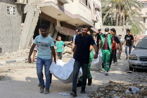 Dozens of bodies in Gaza City, “progress” in truce talks according to Biden