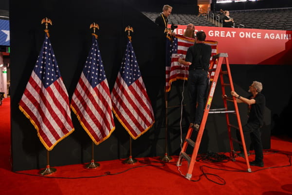 Milwaukee on edge on the eve of the convention that will crown Trump