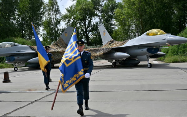 Ukraine finally receives its very first F-16 planes