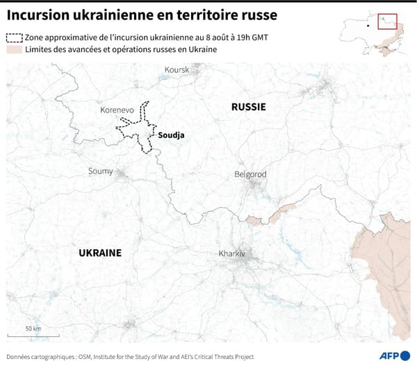 Ukrainian incursion into Russia: 5th day of fighting, nuclear power plant in danger according to Rosatom