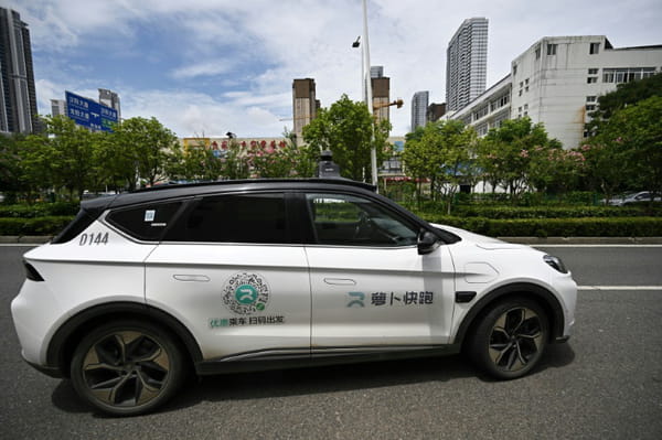 In China, the rise of driverless taxis is generating both fear and fervor