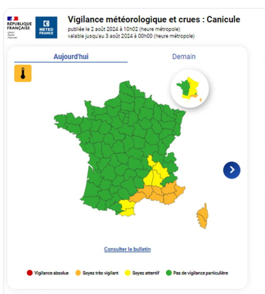 Heatwave: 9 departments still on orange heatwave alert, here are the forecasts