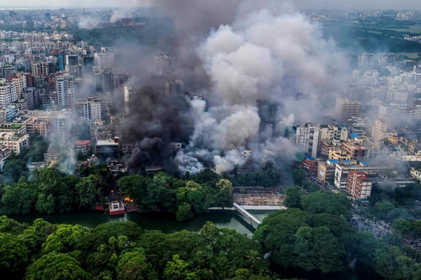 Chaos and celebrations after Bangladesh PM ousted