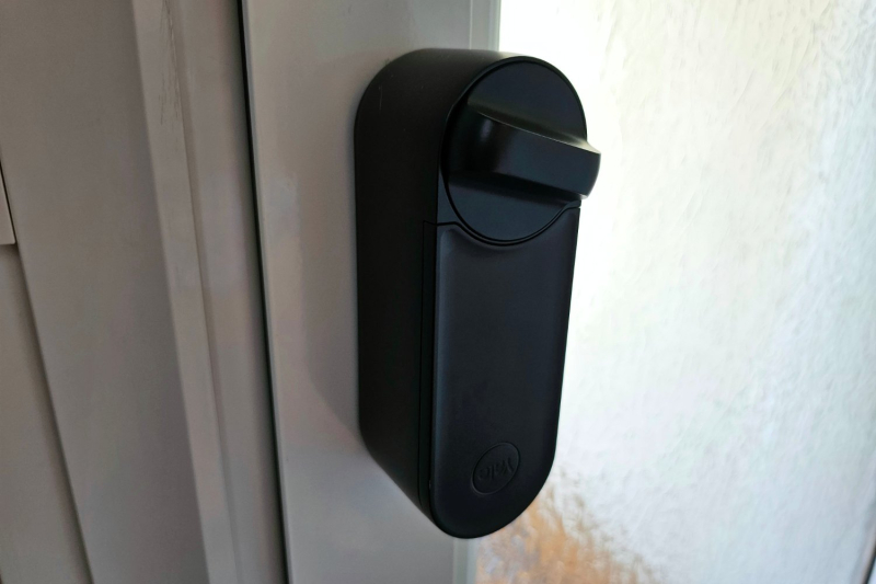 I tested the installation of a connected lock and doorbell for the first time