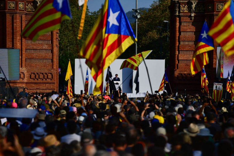 After seven years of exile, Carles Puigdemont reappears in Spain, and disappears again