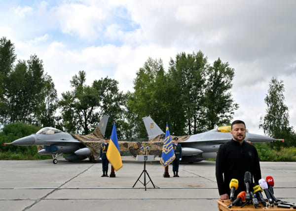 Ukraine finally receives its very first F-16 planes