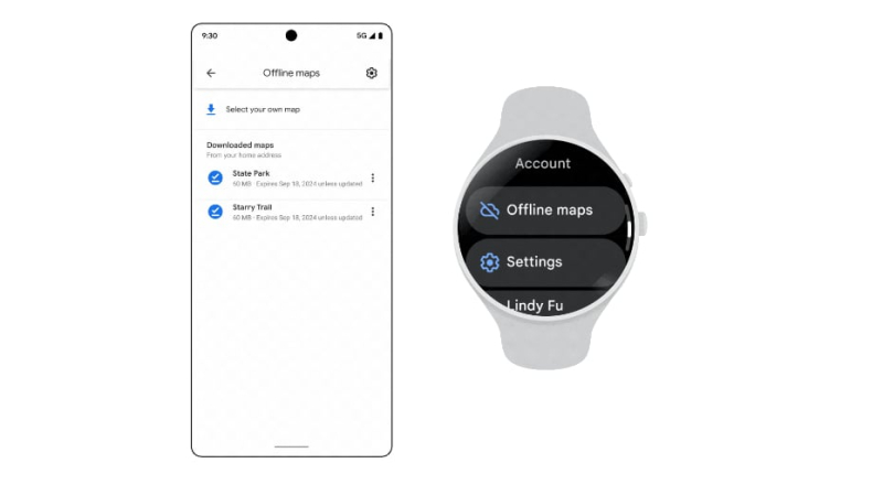 Google Maps becomes available offline on these smartwatches