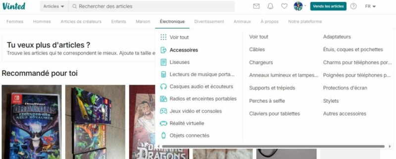 Video games, tablets, e-readers... Vinted is opening up (finally!) to electronics