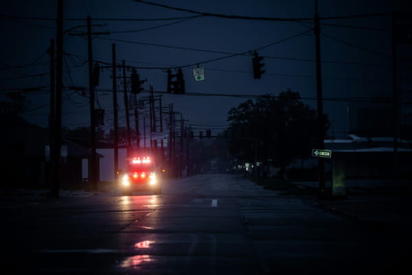 Tropical Storm Francine Moves Across Southern United States