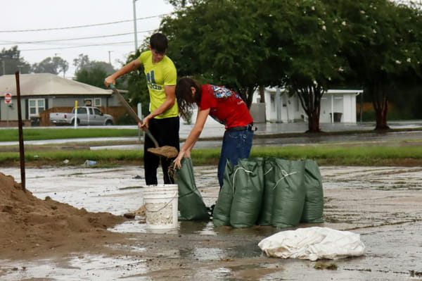 Tropical Storm Francine Moves Across Southern United States