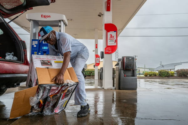 Tropical Storm Francine Moves Across Southern United States