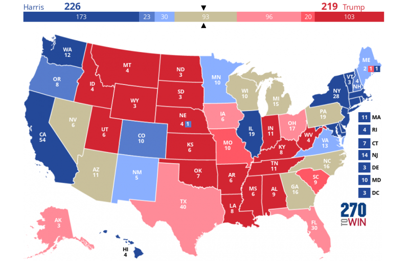 US Election 2024: Polls, Trends in Favor of Trump... Towards a Very Tight Result