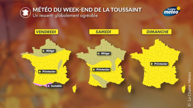 Weather: Sunshine this weekend! But millions of French people will enjoy it less than others