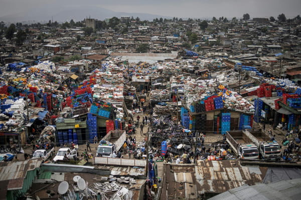 Ethiopia: In a market in Addis Ababa, nothing is lost, everything is transformed