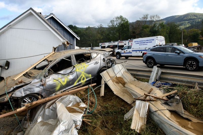 In North Carolina, reconstruction begins after the devastation caused by &#39;Helene&#39;