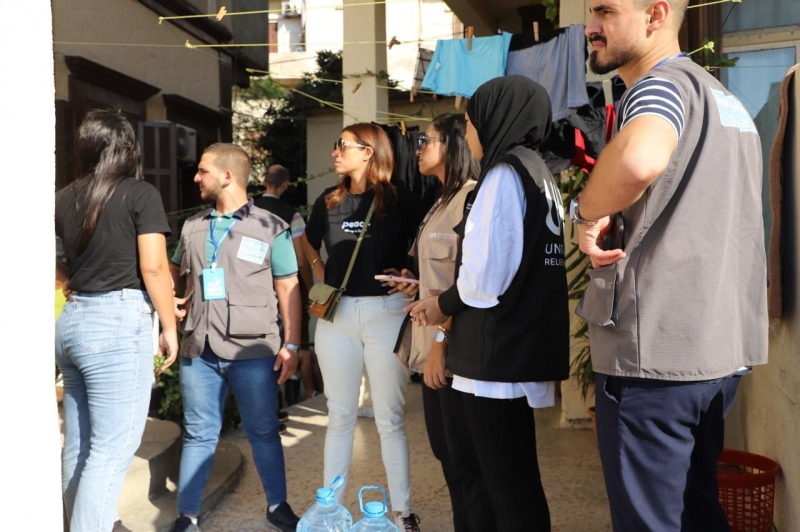 In Tripoli, Lebanon, aid for displaced people is being put in place