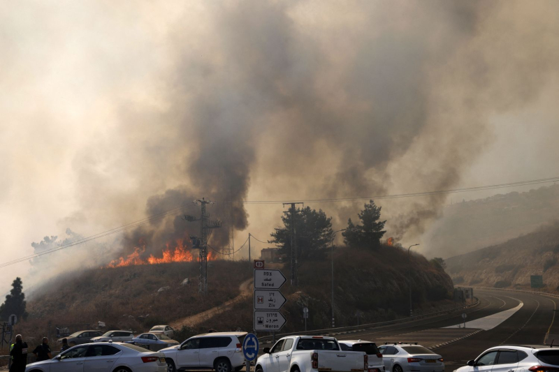 Israel bombs Hezbollah targets in Lebanon