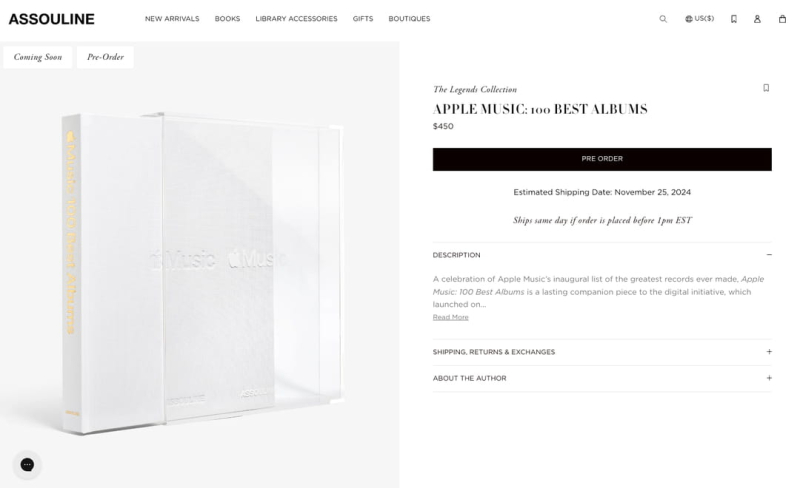 Apple unveils exclusive book that sells for the price of an iPhone